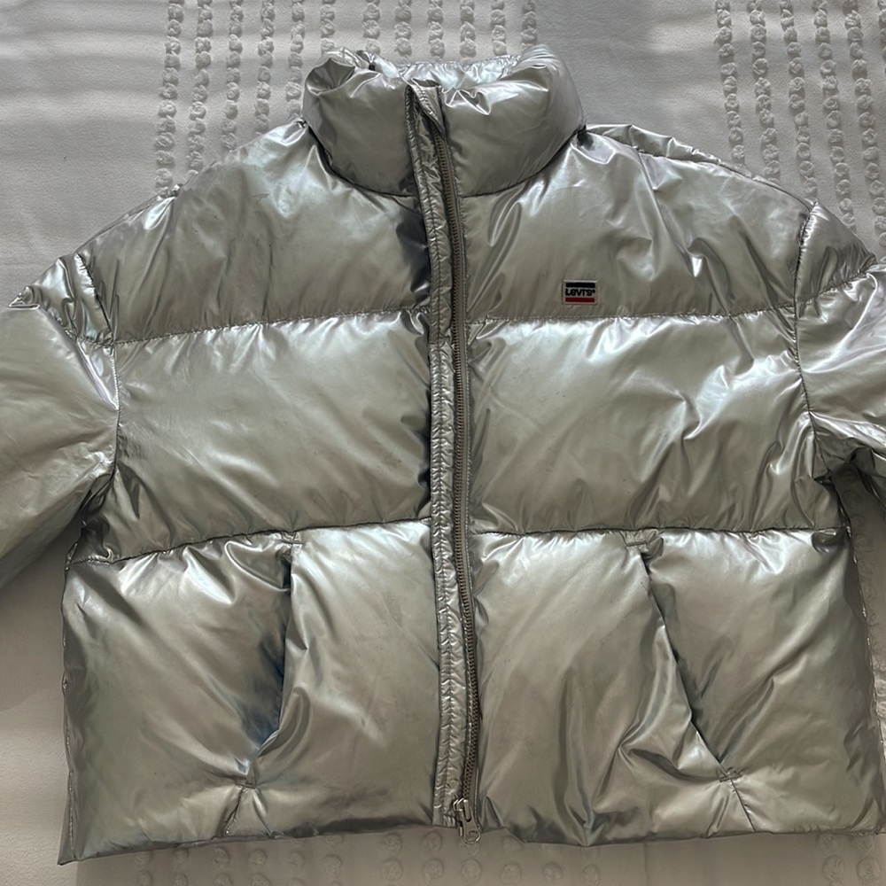 Cropped Levis Puffer